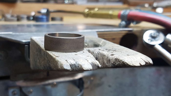 Handmade Titanium Ring