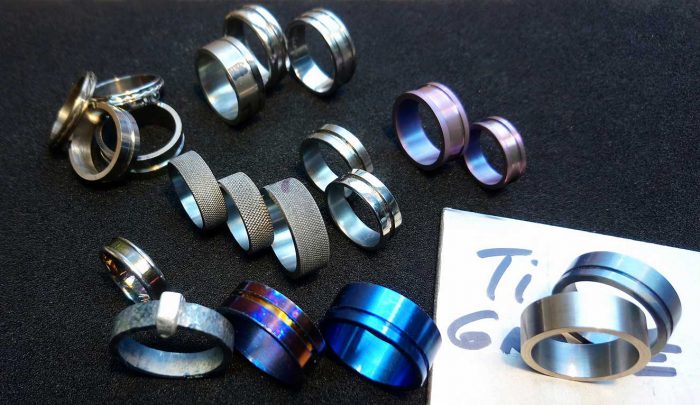 Titanium Ring Cores